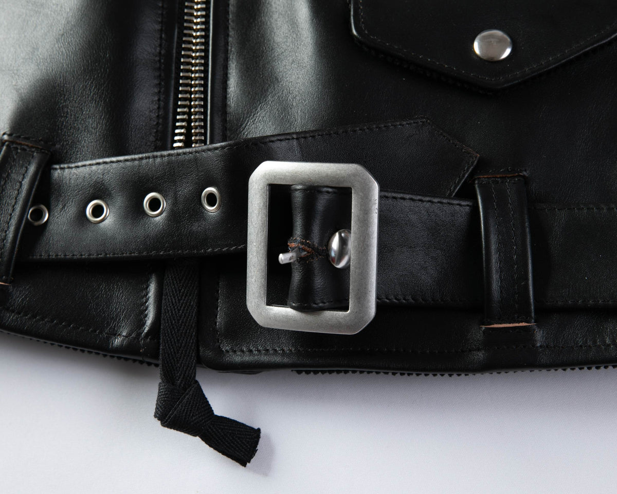 Double Rider Horsehide Leather Jacket