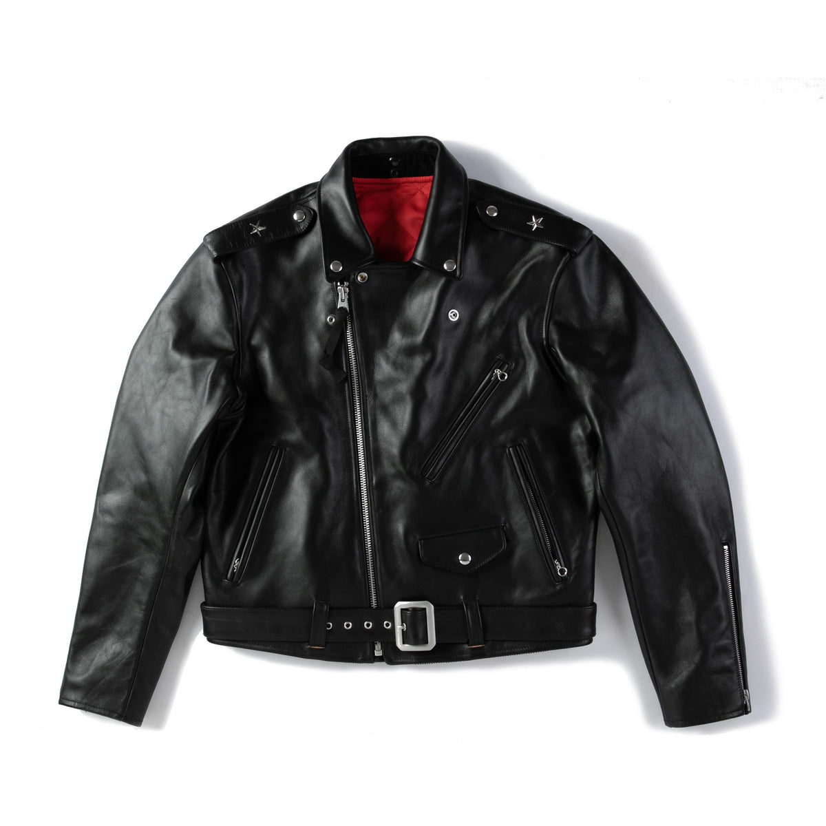 Double Rider Horsehide Leather Jacket