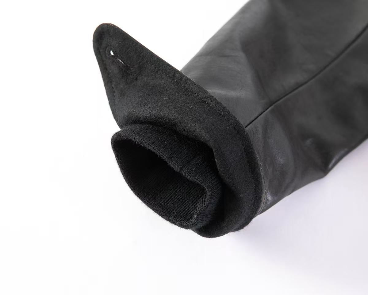 Grizzly Tea-Core Horsehide Leather Jacket