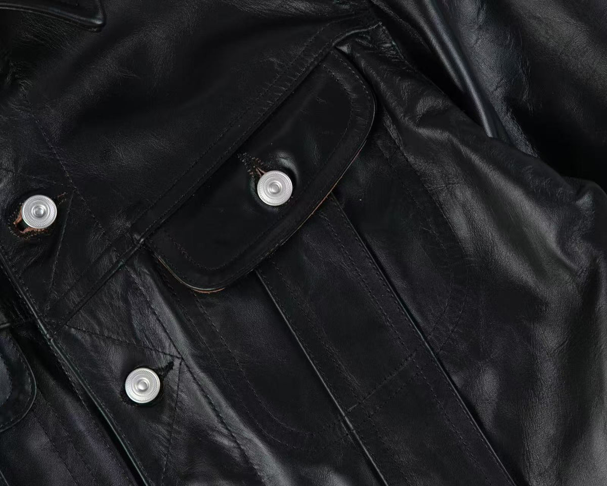 Type II Horsehide Jacket - Black