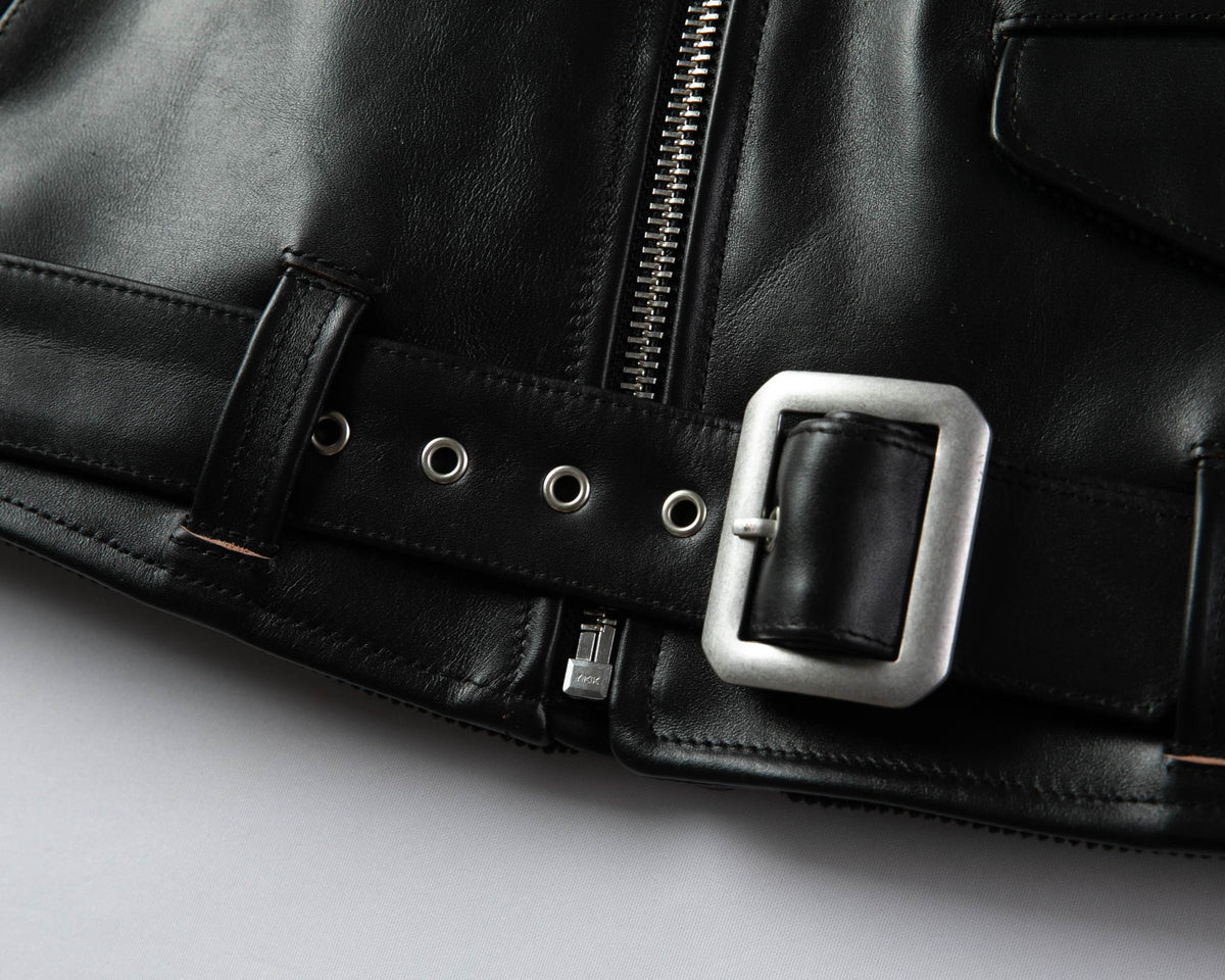Double Rider Horsehide Leather Jacket