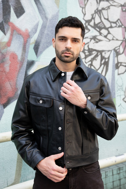 Type II Horsehide Jacket - Black