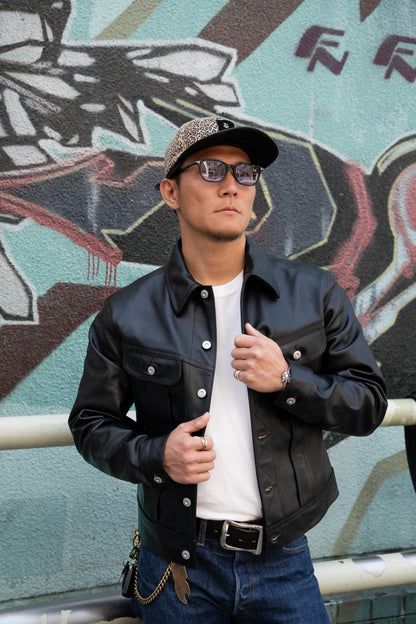 Type II Horsehide Jacket - Black