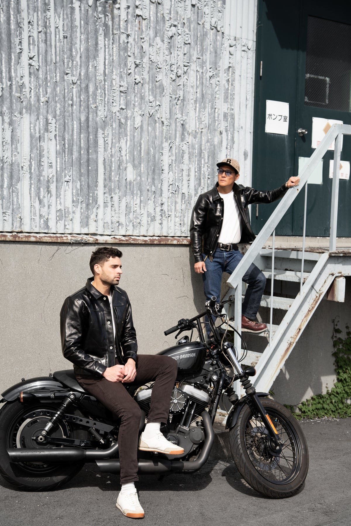 T-Back Tea-Core Horsehide Leather Jacket