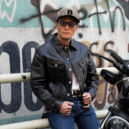 Type II Horsehide Jacket - Black