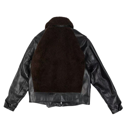 Grizzly Tea-Core Horsehide Leather Jacket