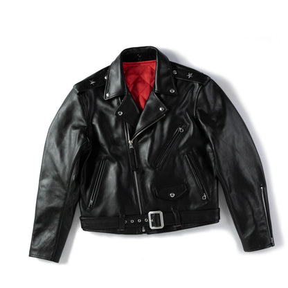 Double Rider Horsehide Leather Jacket