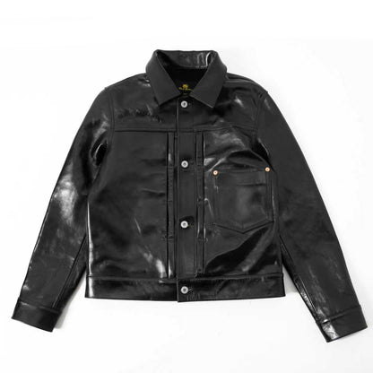 T-Back Tea-Core Horsehide Leather Jacket
