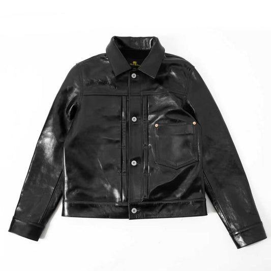 T-Back Tea-Core Horsehide Leather Jacket