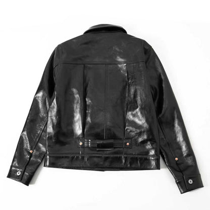 T-Back Tea-Core Horsehide Leather Jacket