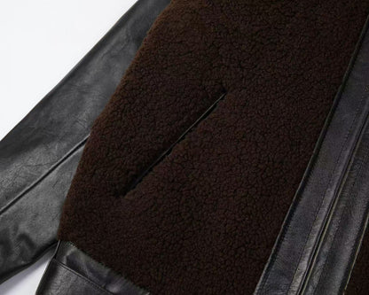 Grizzly Tea-Core Horsehide Leather Jacket