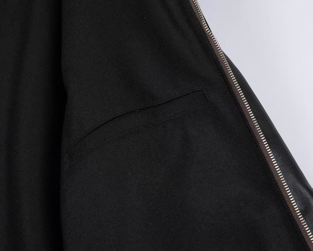 Grizzly Tea-Core Horsehide Leather Jacket