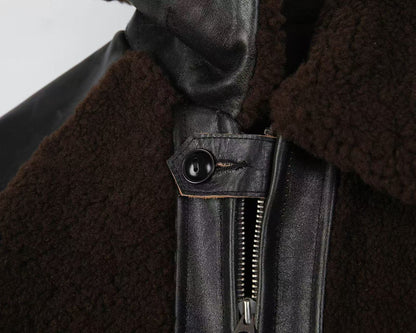 Grizzly Tea-Core Horsehide Leather Jacket