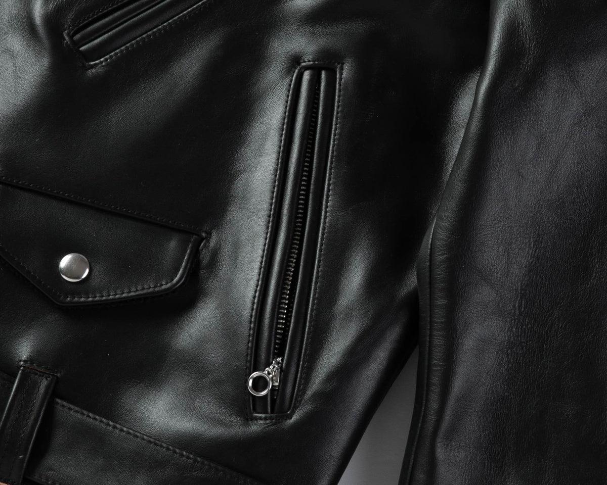 Double Rider Horsehide Leather Jacket