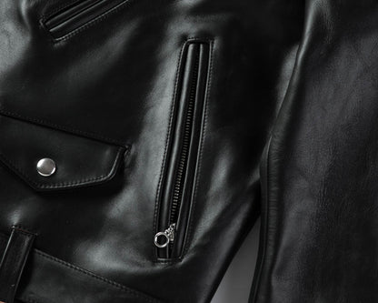 Double Rider Horsehide Leather Jacket